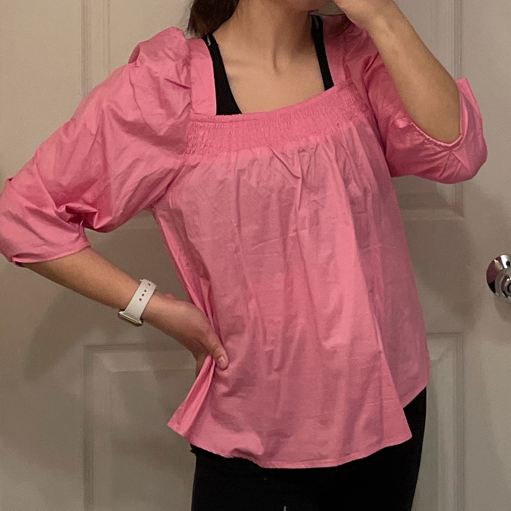 HM Pink Blouse - Picture 3 of 4